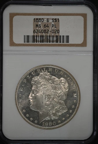 1880-s Morgan Dollar * NGC MS64PL