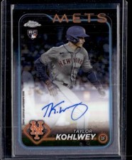 2024 Topps Chrome #RA-TK Taylor Kohlwey Rookie Autographs AU