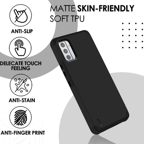 Für Nokia G310 5G Handy Hülle Halterung Freundlich Dual Layer Hartschale + Hartglas - Bild 8 von 49