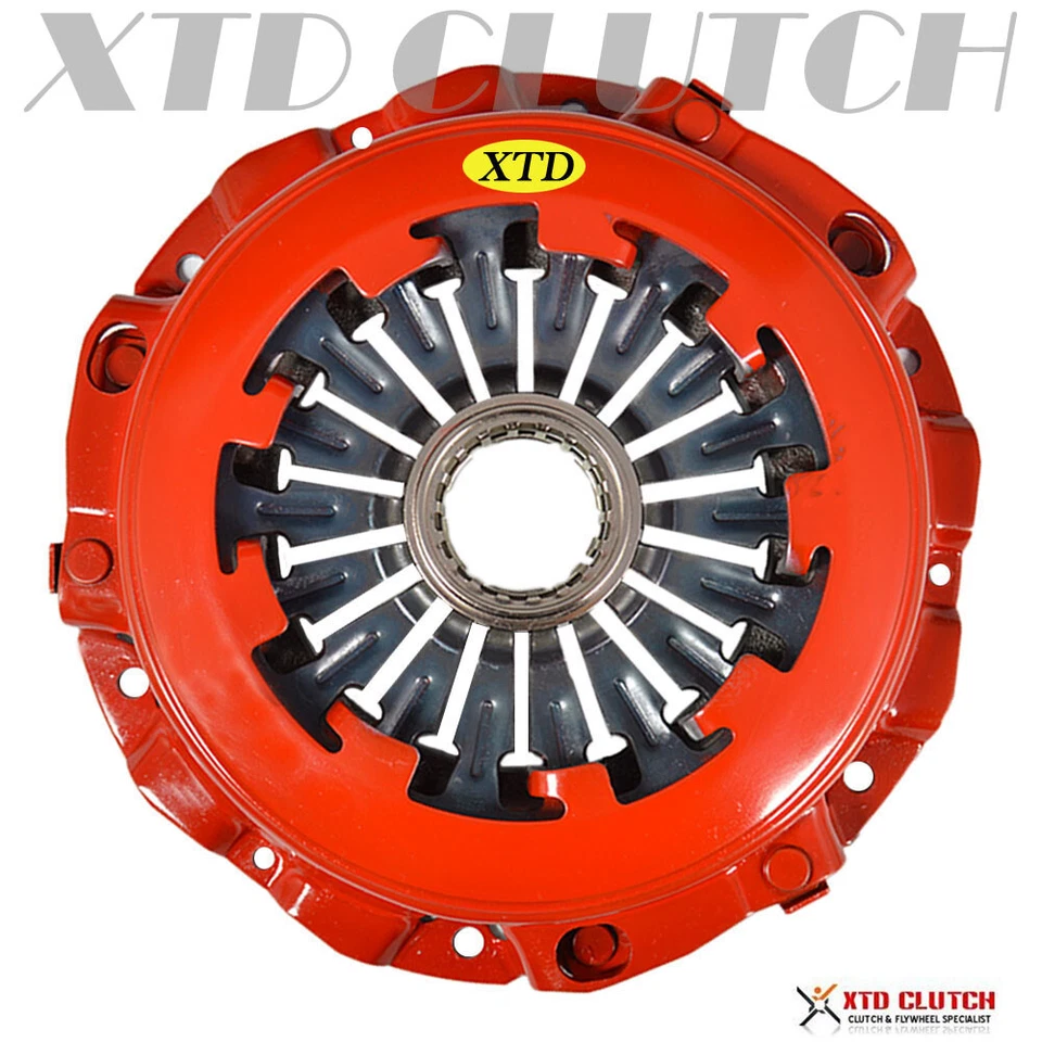 KIT EMBRAGUE DOBLE FRICCIÓN Y VOLANTE CROMADO SE ADAPTA A SUBARU IMPREZA WRX EJ205 Foto 2 de 4