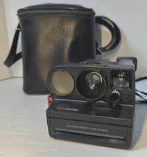 Polaroid Pronto Land Camera, Sonar One Step With Case, Untested
