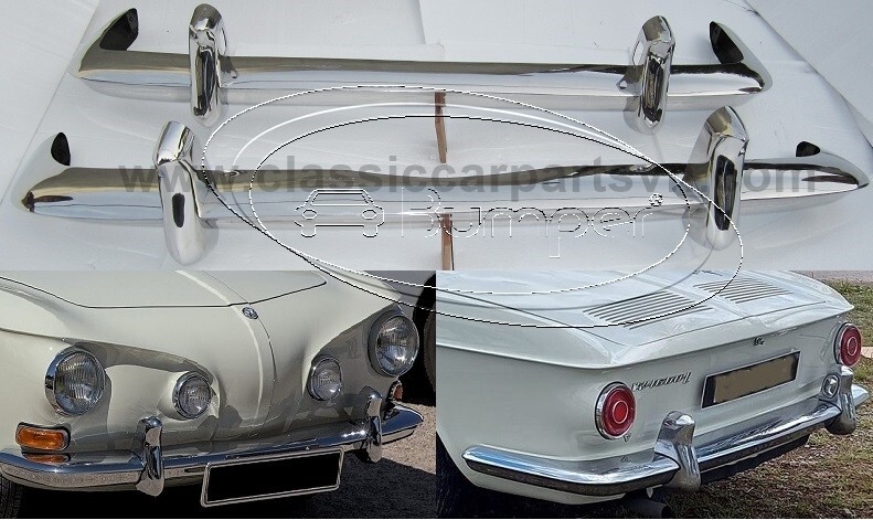 入手困難　T34 Karmann Ghia 灯火類パーツ Volkswagen Karmann Ghia T34 (1962-1965) bumpers New | eBay