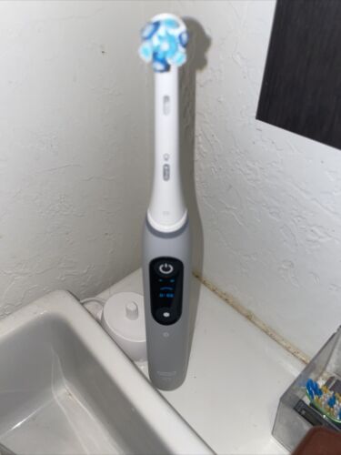 Oral-B iO Series 6 Electric Toothbrush with (1) Brush Head, for Adults and  Children 3+, Gray Opal 