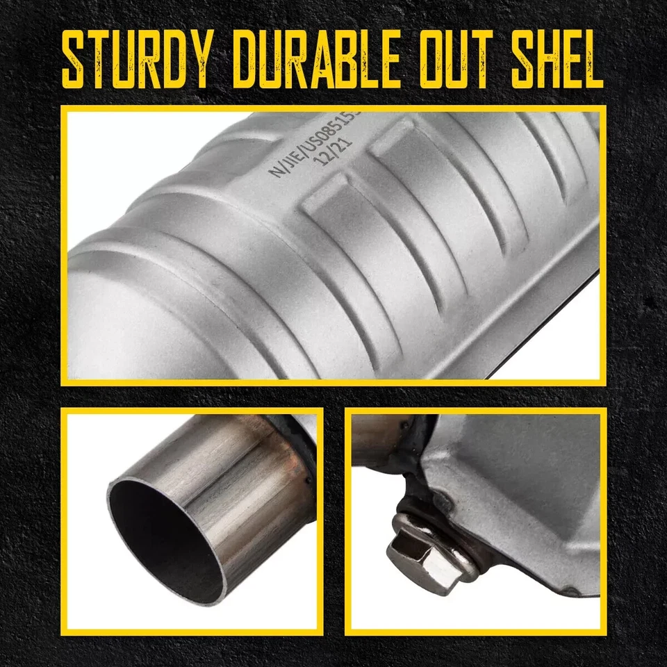 For All Volvo Universal Catalytic Converter Low Maintenance Easy Install - Image 3 of 4