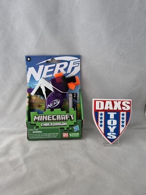 Nerf Minecraft Ender Drachenstrahler mit Darts Neu