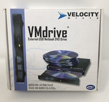 VELOCITY MICRO External USB Netbook CD - DVD / RW VMDrive 101 No Tested 