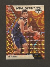 2019-20 Panini Mosaic NBA Debut Reactive Orange Prizm #273 Ty Jerome (RC) Rookie