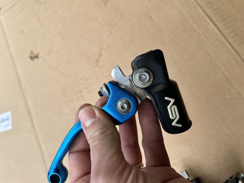 ASV Unbreakable Levers Hot Start 2007-2013 Yamaha Yz 250f 2008-2009 Yz 450f Blue - Picture 16 of 17
