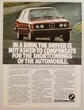 1979 Print Ad BMW 320i Cars Bavarian Motor Works Munich,Germany