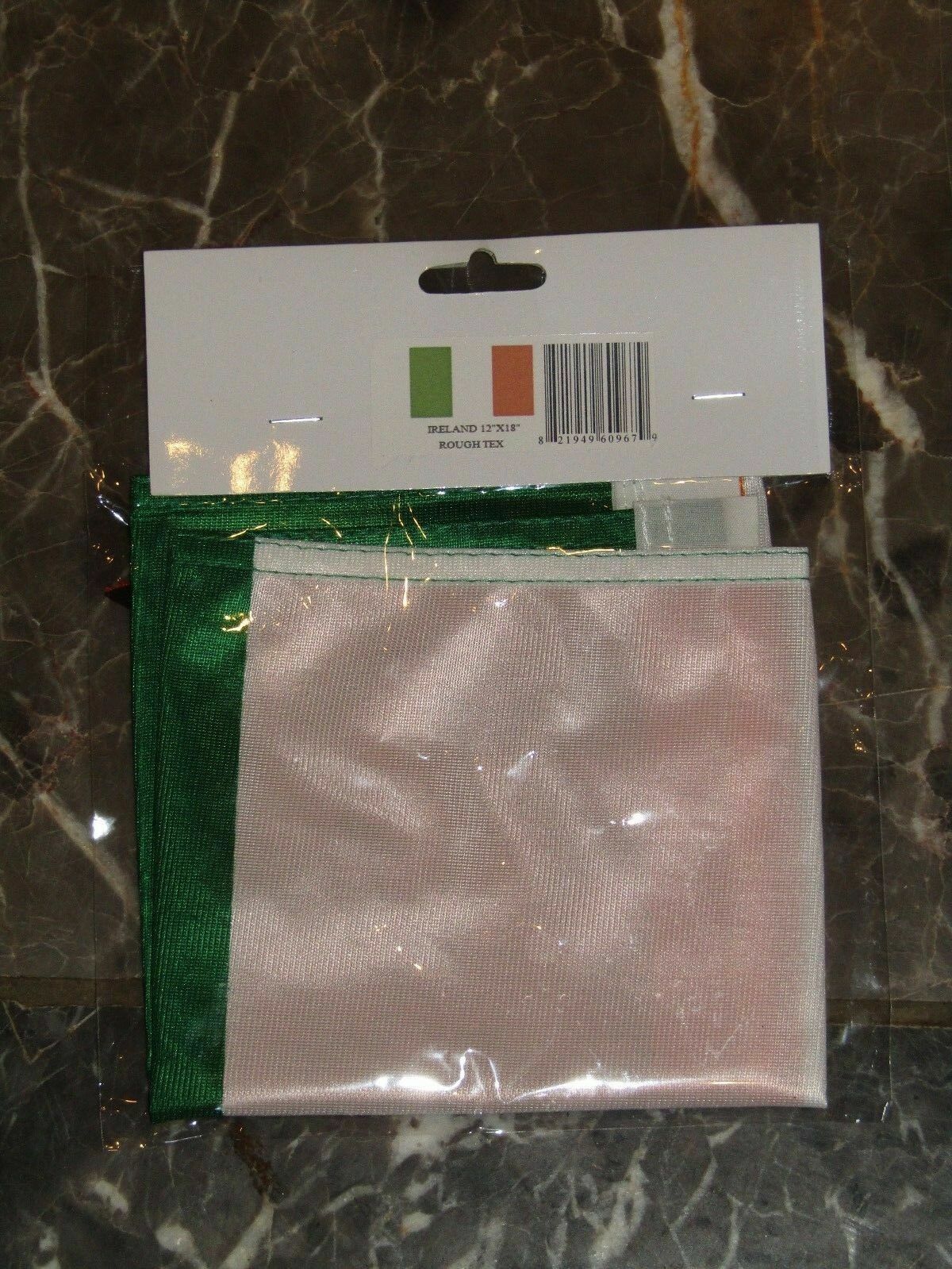 12x18 12''x18'' Ireland Irish Rough Tex Knitted Flag Banner Grommet