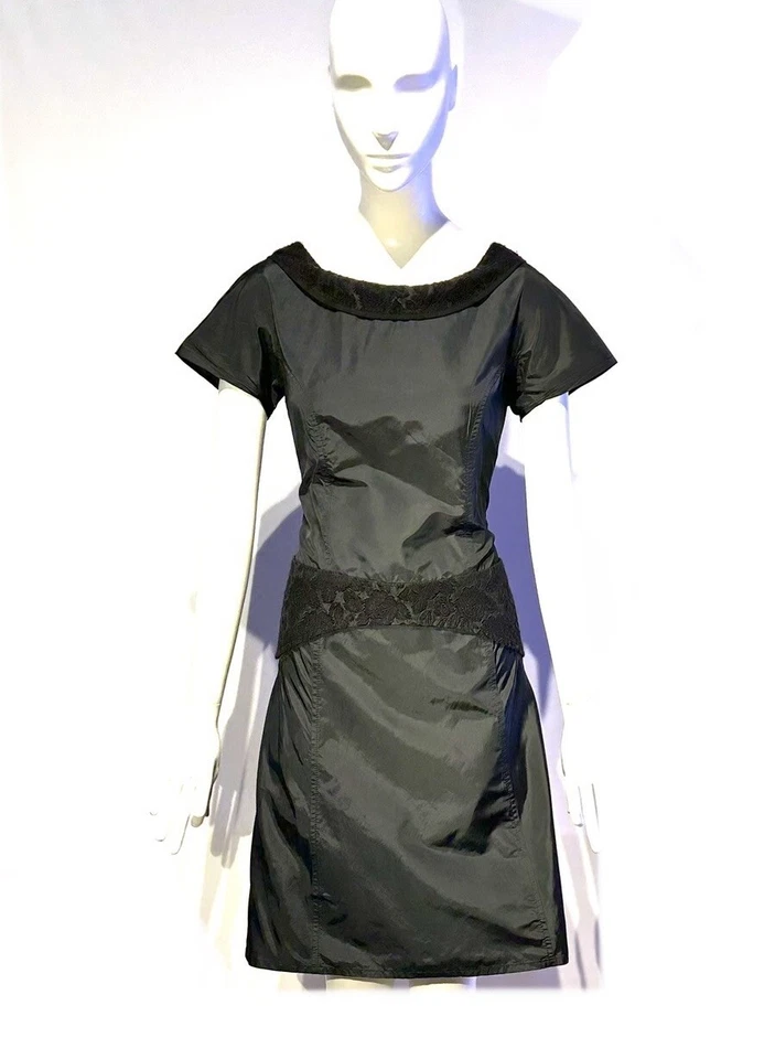 Vestido tricot Comme des Garçons M. Vestido mezcla seda/poliéster Foto 3 de 4