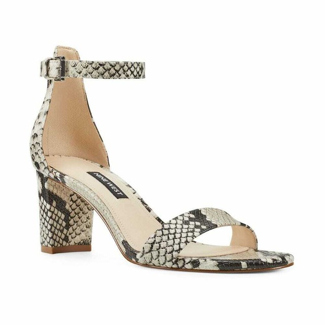 nine west gold sandals heels