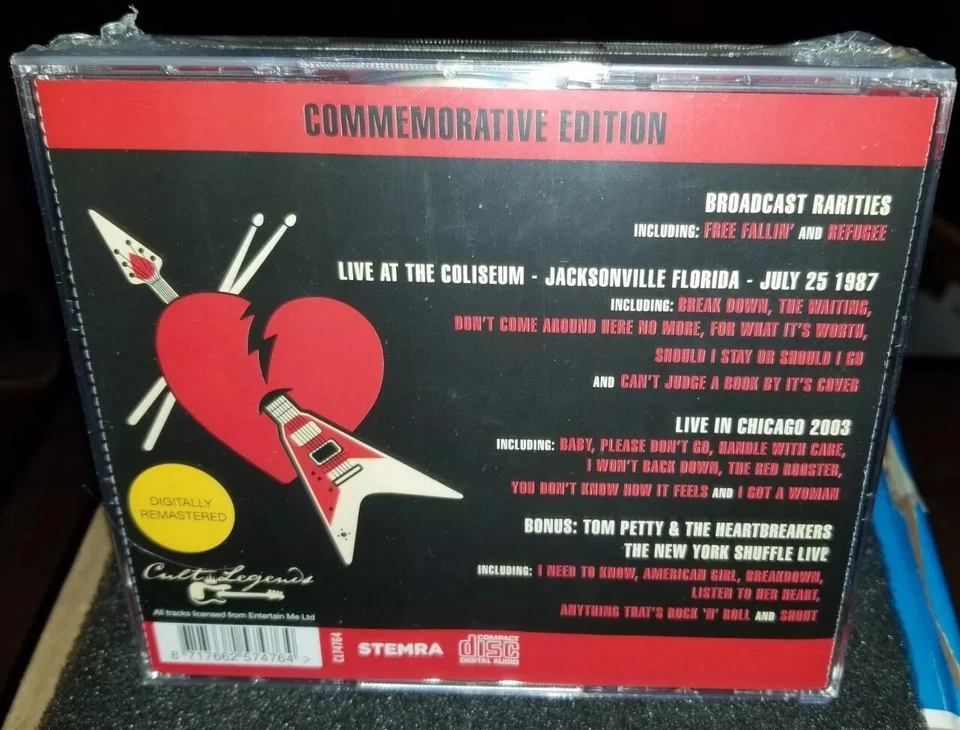 Tom Petty - Commemorative edition limited 5CD-box by Tom Petty REMASTER SEALED - Image 4 of 4