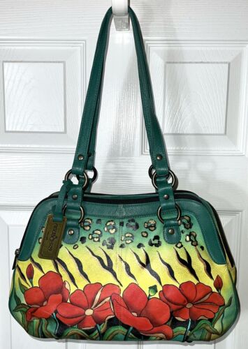 Anuschka Hand Painted Medium Bag