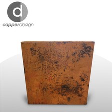 Copper Hammered Square Table top 32"x32"x1.5"NO CUSTOMS TARIFFS