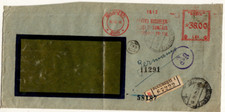 Rumunia list polecony z Bukaresztu do Badenii - Baden z 16.02.1944