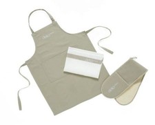 Delia Smith Delia Online Apron, Oven Gloves, Tea Towel Made in the UK CLEARANCE