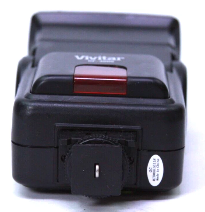 Vivitar SF-4000 Flash Universal Mount For SLR & DSLR Cameras Tested Works Great! - Image 2 of 4