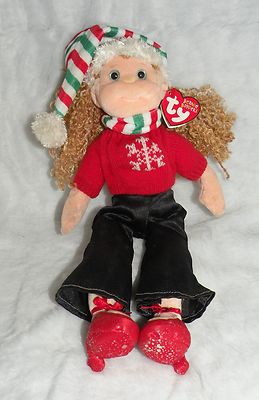 TY Beanie Boppers FESTIVE FRANNIE Doll Born Nov. 13 EUC | eBay