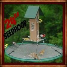 Songbird Essentials SEED HOOP SEEDHOOP 24" SEED CATCHER PLATFORM BIRD FEEDER NEW