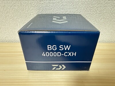 Daiwa Spinning Reel 23 BG SW 4000D-CXH Gear Ratio 6.2:1 Fishing