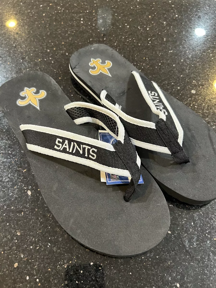 Saints 2025 flip flops