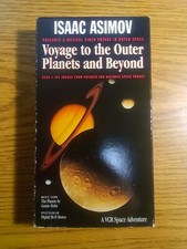 Voyage to the Outer Planets and Beyond VHS 1993 Isaac Asimov Gustav Holst Music