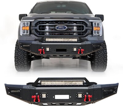 Vijay Steel Front Bumper Fits 2021-2023 Ford F150 W/Winch