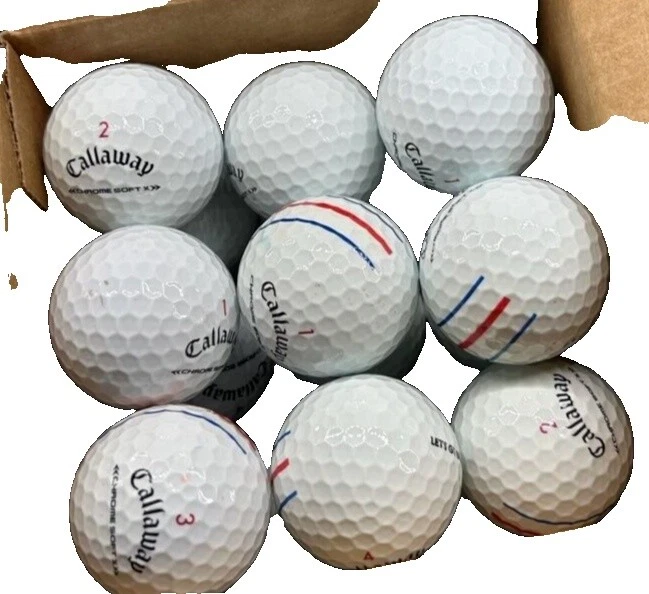 Bolas de golfe Callaway Chrome Soft Reciclado