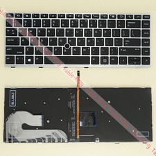 US Layout Backlit W/pointer Keyboard for HP Elitebook 840 G5 840 G6 L14377-001