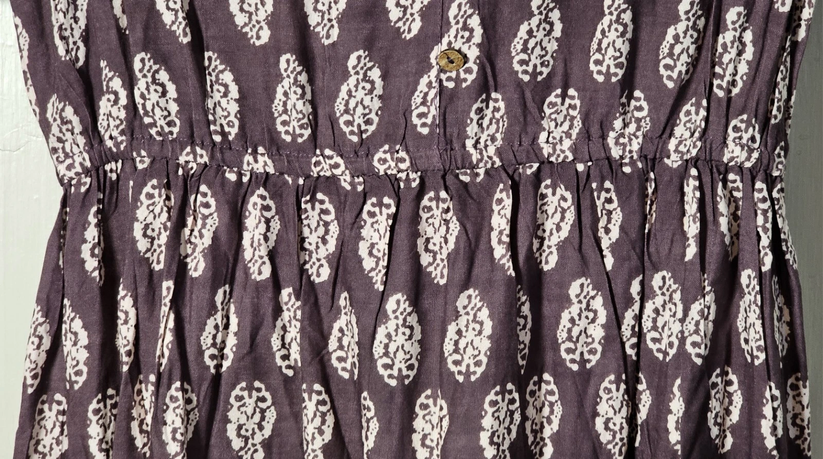 VETEMENTS Abito Marianne donna taglia M marrone marrone bohemien shift cottagecore bohochic