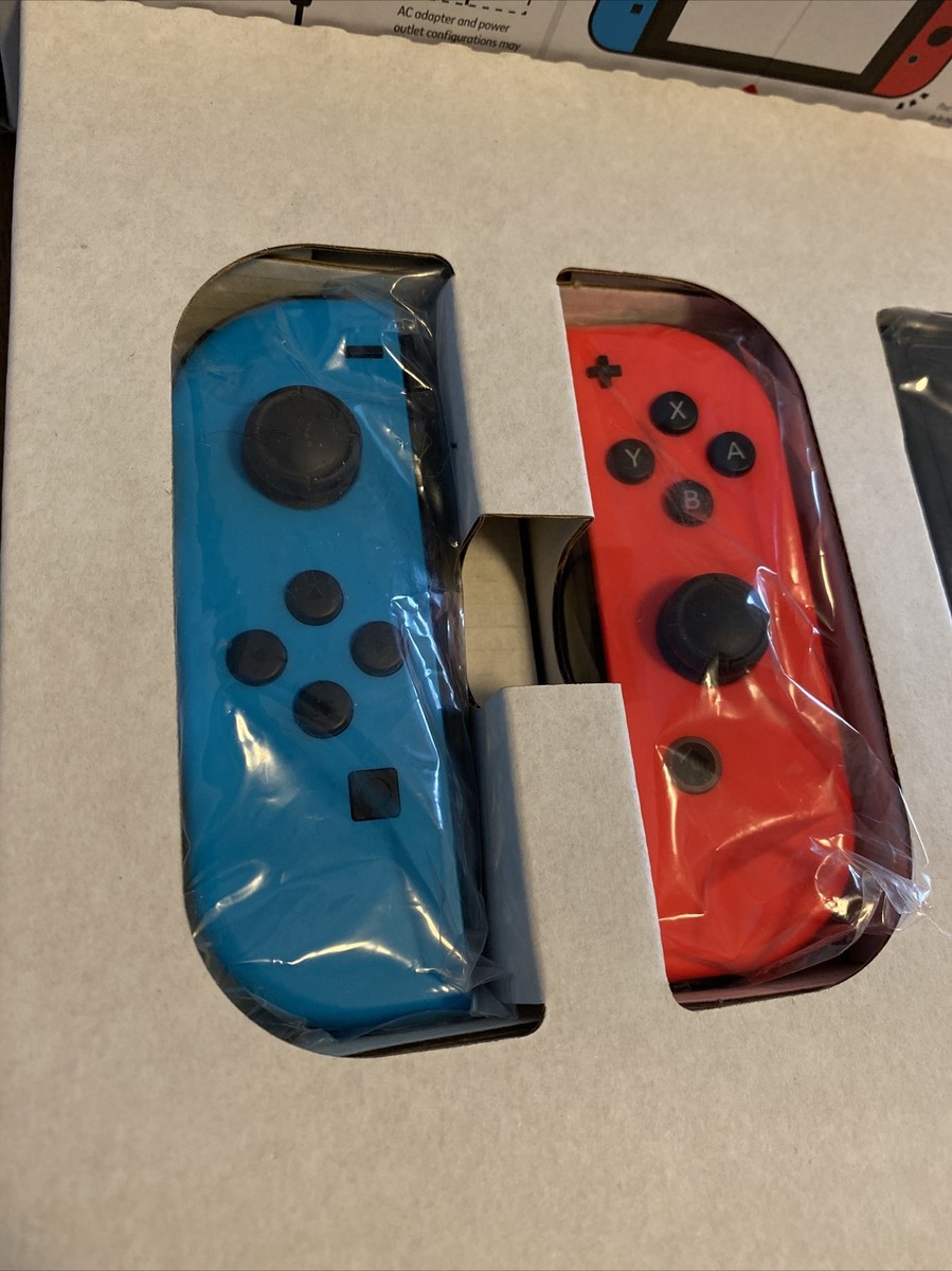 Nintendo Switch XAJ400～ Unpatched Nintendo Switch Red Blue Console In Box Launch