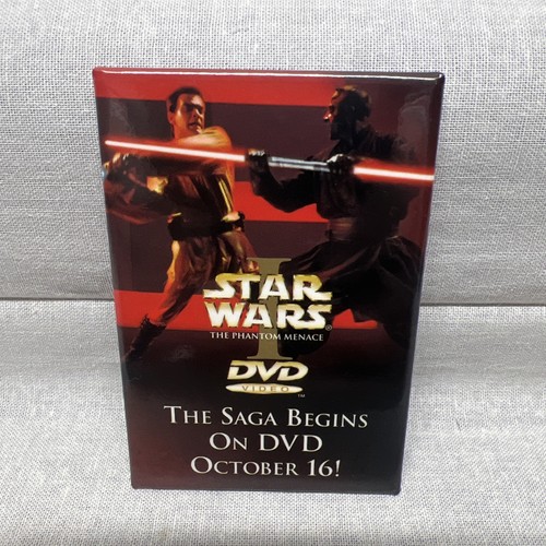 Star Wars I & II DVD Werbe Pinback Buttons 3er Set - Bild 4 von 12