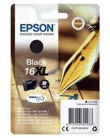 Epson C13T16314012 Epson Tintenpatrone Xl Schwarz Durabrite Ultra T 163 T 16
