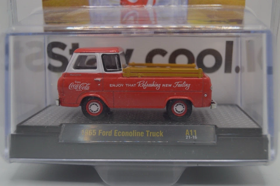1965 Ford Econoline Truck M2 Machines Coca-Cola A11 1:64 Limited Edition 9600 - Image 2 of 2