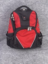 SwissGear 1900 ScanSmart Laptop Backpack Black 19x14x6 Airflow Multi Pockets Zip