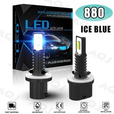 For Chevrolet Corvette 1990-2004 Blue Led Fog Light Bulbs Lamp 2pcs 880 890 899 For Chevrolet Corvette 1990-2004 Blue Led Fog Light Bulbs Lamp 2pcs 880 890 899