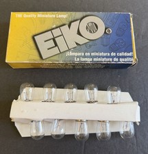 10 Eiko 6S6 DC 130V 6W Bayonet Light Bulbs Double Contact New Bulbs BA15d