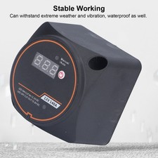 Dual Battery Relay Split Isolator Digital Display 12V 140A For Car Boat