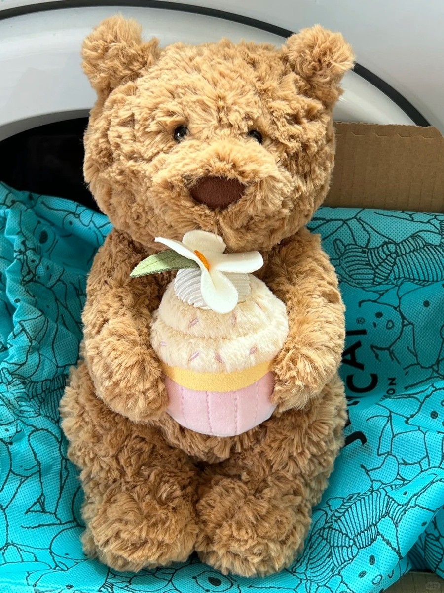SHANGHAI Exclusive Bartholomew Bear Cupcake Soft Plush Toy Jelly
