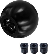 Round Ball Gear Shift Knob, Aluminum Alloy Gear Shift Stick Head for Most Manual