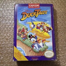 Disney's DuckTales (Nintendo NES, 1989) Authentic In Original Box Tested Working
