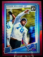 2025 Panini Donruss Optic - Tyleik Williams #246 - Rated Rookie Pink Prizm (RC)
