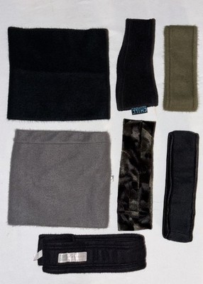 Lot of Vintage Winter Ski Headbands Ear/Neck Warmer Retro Hat Wool Knit 