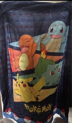 Pokémon Blanket, Twin Used In Really Good Condition
