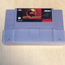 Nintendo SNES - MORTAL KOMBAT - CARTRIDGE