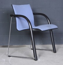 Chaise De Visiteur Thonet S 320 Conférence Wulf Schneider Noir