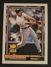 1992 Topps Leo Gomez Baseball All-Star Rookie Card (RC) #84 Orioles 3B VG O/C. rookie card picture