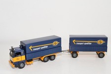 B19 1:50 TEKNO VOLVO F88 F89 TRUCK WITH TRAILER ASG TRANSPORT SPEDITION EXC.
