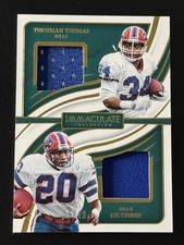 Thurman Thomas Cards, Rookie Cards and Autographed Memorabilia Guide 17